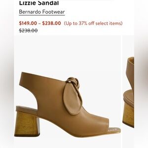 Bernardo Lizzie Sandal in Tan